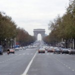 Champs-Élysées from the Place de la Concorde looking at the Arc de Triomphe